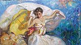Jose Royo Famous Paintings - BRISA DEL MAR